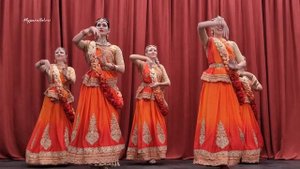 Красивый индийский танец "Свет сердец", ансамбль Сундарини