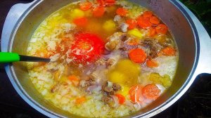 Шурпа из баранины. Так мы ещё не готовили!