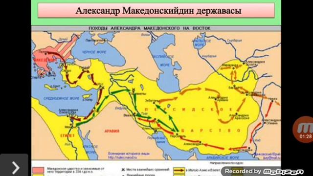 Кыргызстандын жана дүйнөнүн тарыхы 5-класс. Эллинизм.