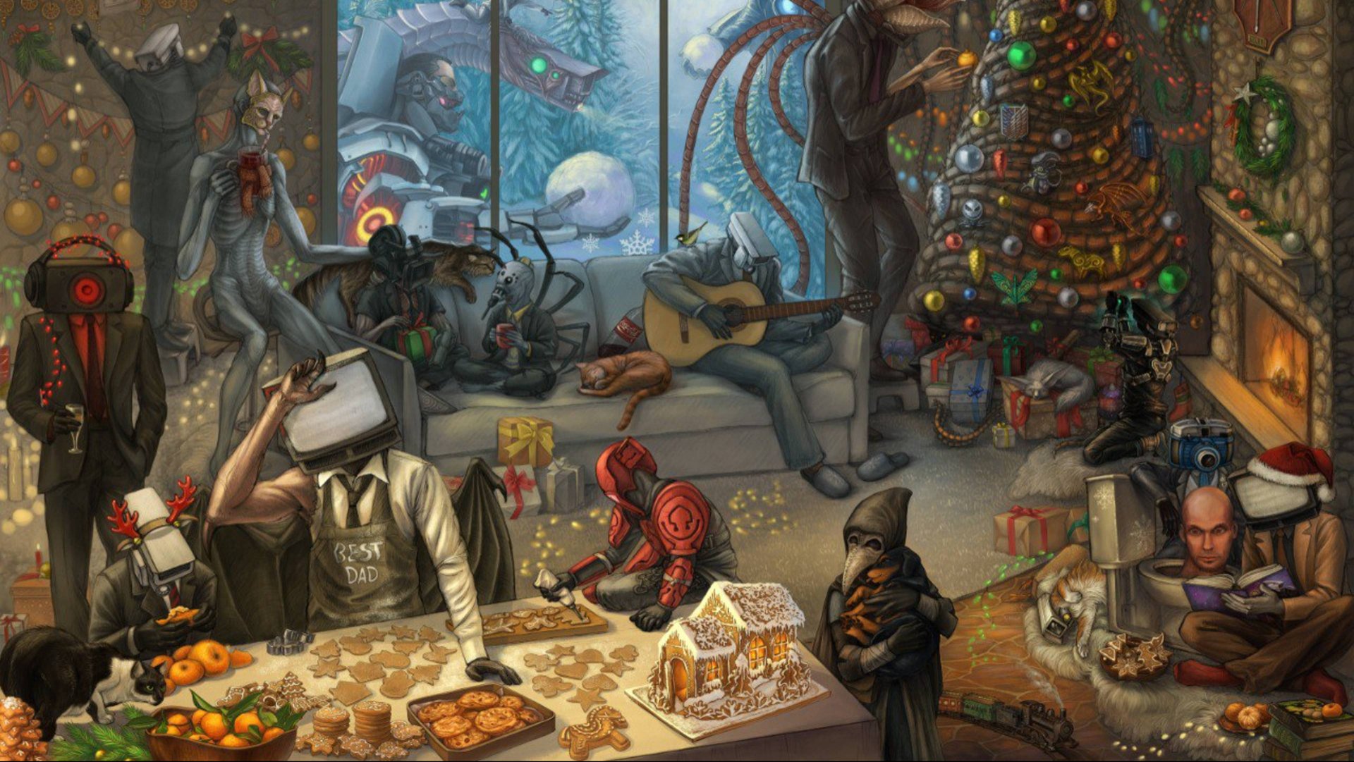 skibidi toilet in Real life : Чумной доктор крадёт рождество. смотреть онлайн