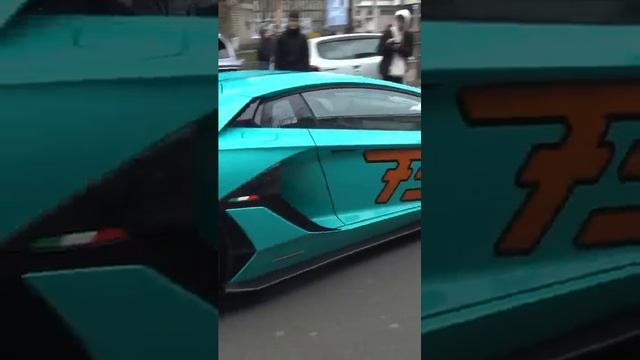 Aventador SVJ  Gintani Exhaust 🔥 смотреть онлайн