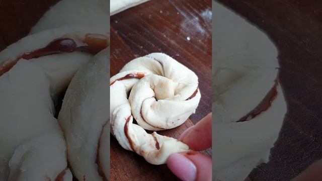 Пасхальные гнезда. Быстро, просто, шоколадно. Пасхальная выпечка.