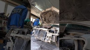 вытяжка морды на Дэу Леганза, замена телевизора на дэу леганза