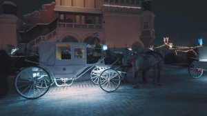 Снежная живописная прогулка в Кракове, Польша, Рождественская ярмарка в Старом городе ❄️