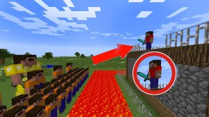 ЗАЩИТА ПРО ПРОТИВ ОГРОМНОЙ АРМИИ НУБОВ В МАЙНКРАФТ ! ДОМ ПРОФЕССИОНАЛА ТРОЛЛИНГ ЛОВУШКА НУБЫ