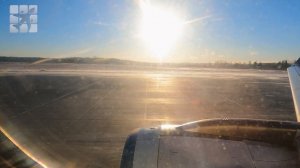 Полет из Екатеринбурга (Кольцово) в Москву (Домодедово). Зима 2024. Часть 1 - Взлет