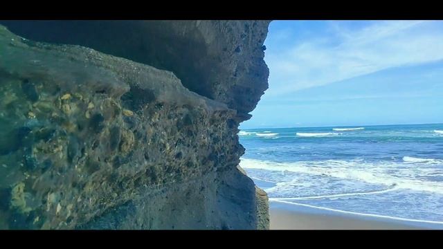 Secret Beach near to Tanah Lot Temple Bali