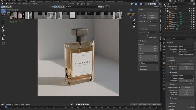 5. Making Another Variation of the Perfume Render