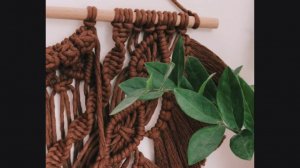 Панно макраме