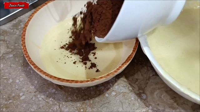 Classic Marble Cake Recipe | Tea Time Soft & Fluffy Moist Marble Cake | Vanilla & Chocolate Cake