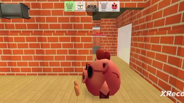 играем вместе в игру ChickenGun смотреть онлайн