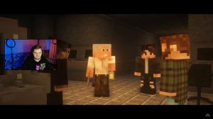 САМЫЙ ОПАСНЫЙ ПРИШЕЛЕЦ - МОНСТР - Серия 20 (Minecraft сериал) MyNeosha | Реакция