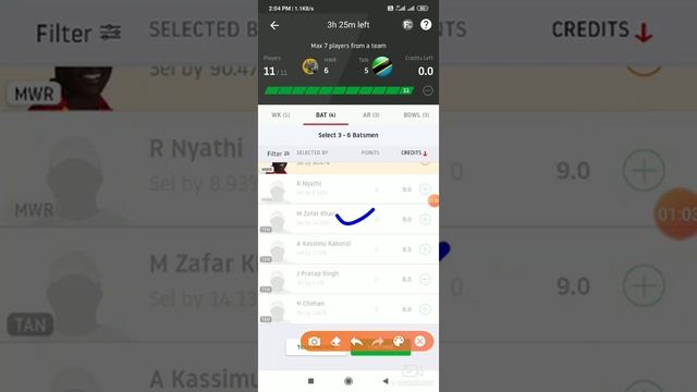 MWR vs TAN 2nd T20 LEAGUE FANTASY DREAM 11 APP PREDICTION PLAYERS, Mid West CRICKET MATCH TODAY11
