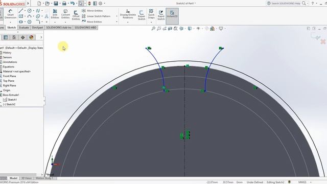 How To Create Spur Gear Parametrically  In SolidWorks Using Equation | SolidWorks Tutorial In Tamil
