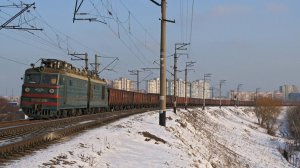 стрим неоф мп 12.01.2025 Ускоренные грузовые поезда на ВЛ80К-092 по маршруту Степанки v3.32