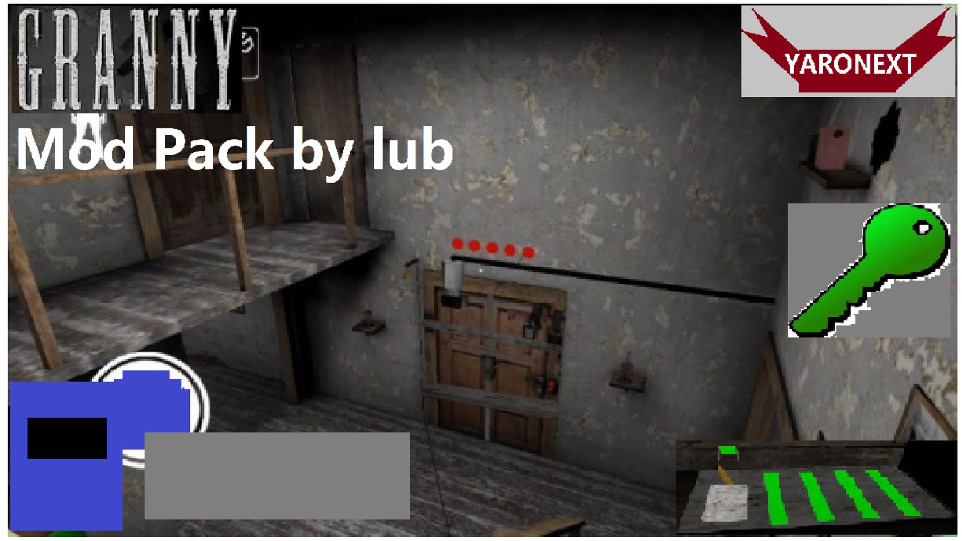 Прохождение Официального мода от Бориса Луба на Гренни 1.7 // Granny: Mod Pack by lub смотреть онлайн
