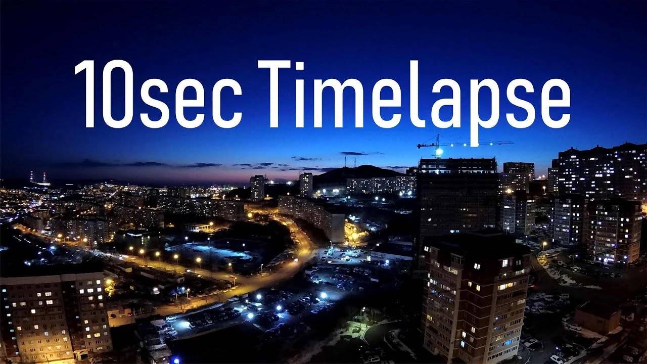 10sec Timelapse, Ultra HD 4K 50fps VIDEO, Черняховского, март 2019