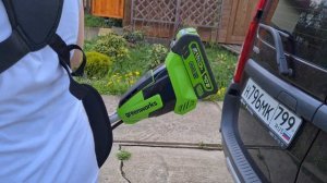 Гринворкс три устройства от одного аккумулятора