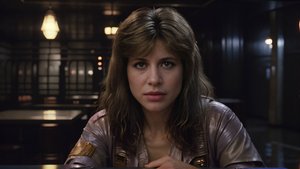 Сгенерированная актриса Linda Hamilton из "Терминатора" 1984г.