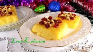 Турецкий десерт из манки