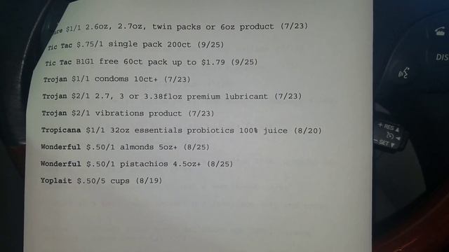 Coupon Inserts Preview for 6/25/17 | List of Coupon Providers in Description Box Below