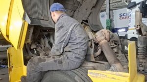 Мерседес Актрос нет давления масла после прогрева