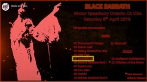 BLACK SABBATH LIVE California Jam 1974 [Ex Q SBD Recording]