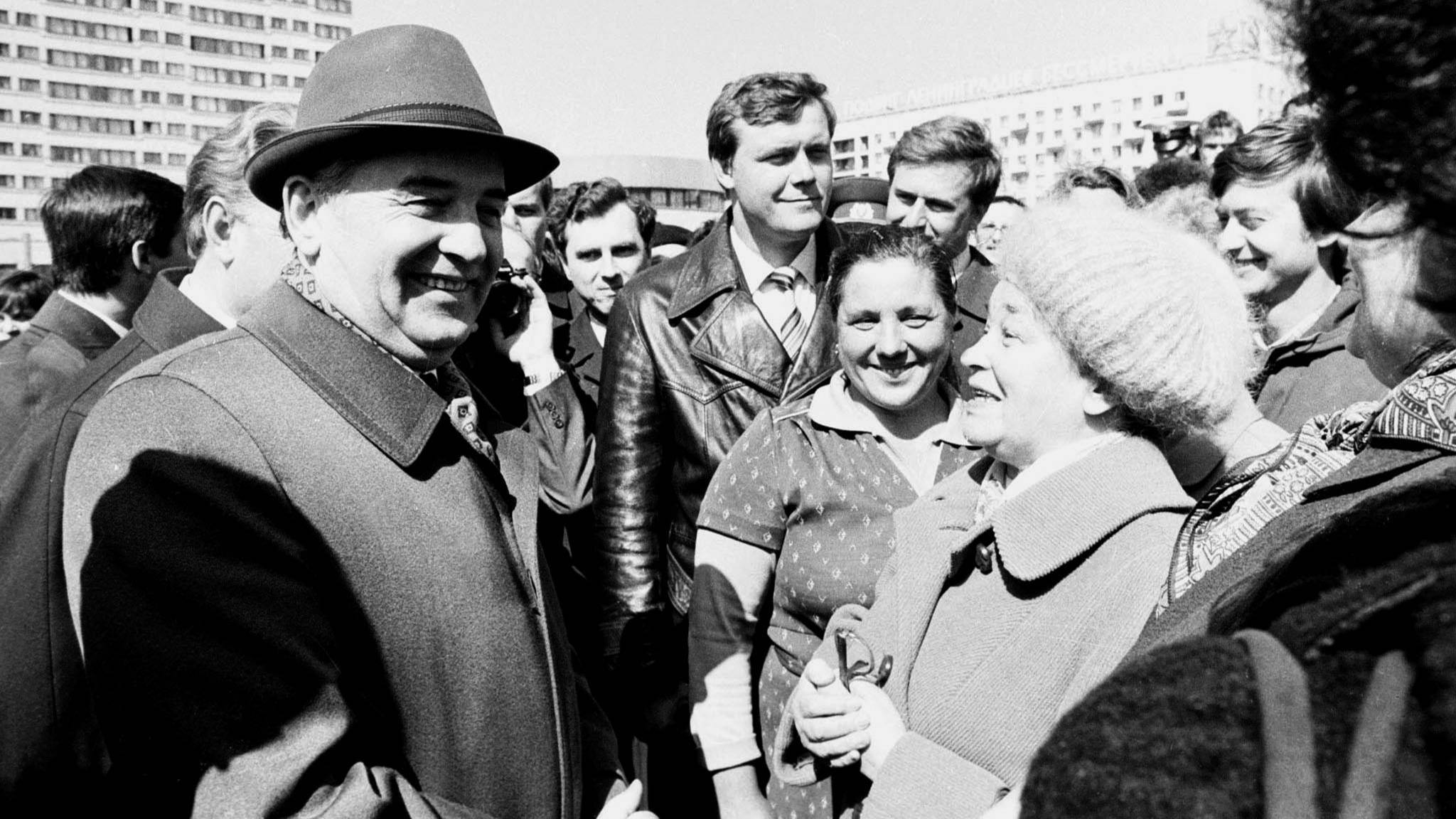 Рабочая поездка Михаила Горбачева в Ленинград 15 мая 1985 года