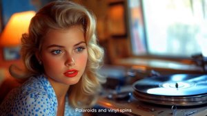 Pin-up Girls Of The 1950's | AI Short Film