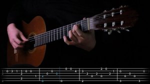 godfather theme acoustic guitar cover tabs easy fingerstyle lesson