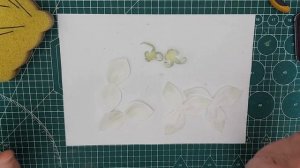 Орхидея из фоамирана, часть 3