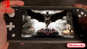 Batman: Arkham Knight Nintendo Switch Lite Gameplay #4