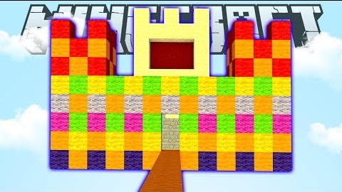 РАДУЖНЫЙ ФОРТ! МАЙНКРАФТ БЕД ВАРС смотреть онлайн