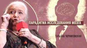 Парадигма исследования мозга. Татьяна Черниговская