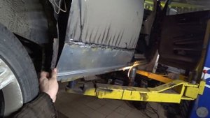 dmc neo 772    замена порогов часть 2 хонда степвагон рф 5