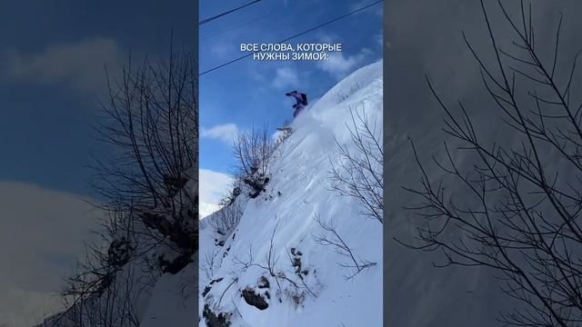 Зимний словарный запас⛷️Надеемся «разложился» никому не пригодится :)