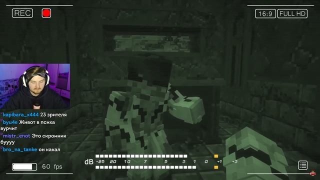 ПСИХУШКА: ПОБЕГ ИЗ ЖИВЫХ СТЕН - Страшилки Майнкрафт  Линч Реакция