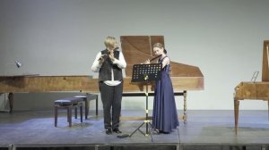 Жак Оттетер - части из Сюиты си-минор для 2-х флейт, Ольга Ивушейкова, Юна Гурьянова