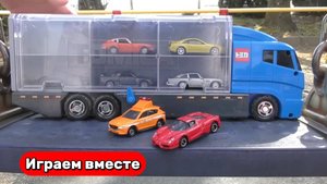 Играем в машинки на природе 🚗 Видео для детей