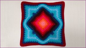 Узор Градиент крючком. Часть 2.