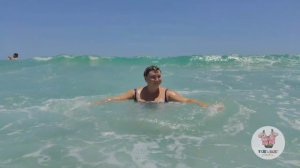 И как купаться в отлив? Южно китайское море, пляж, бухта Дадунхай, Санья, Хайнань, Китай,август 2024