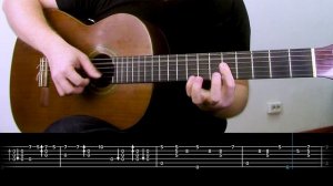 Don't worry be happy_guitar lesson  acoustic cover fingerstyle tutorial tab