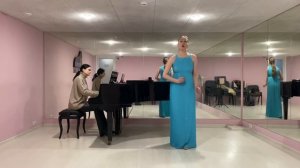 Колыбельная. П. И. Чайковский. Анастасия Фабричнова (сопрано), Маргарита Сипатова (фортепиано).