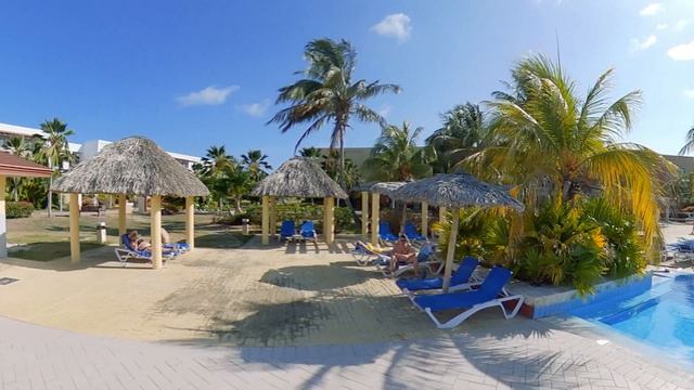 02_Куба 2021. Обзор территории , ресторана, пляжа отеля Grand Memories 5* в Варадеро. смотреть онлайн