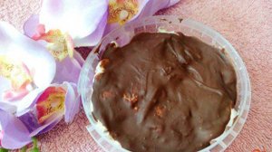 Восточный десерт из маршмеллоу и шоколада