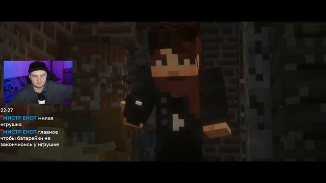 ДОМ С МОНСТРАМИ (ft.Nazzy, Never) - Minecraft сериал | Реакция смотреть онлайн