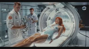 Пятый элемент в стиле фильмов 50-х