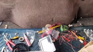 Установка потолочных динамиков и штатного ТВ