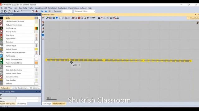 #3 How to provide curvature in roads || Generate Spline || PTV VISSIM GUIDE
