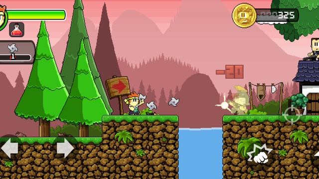 Играю в Dan the man смотреть онлайн